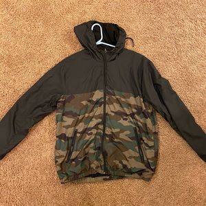 Camo H&M windbreaker jacket